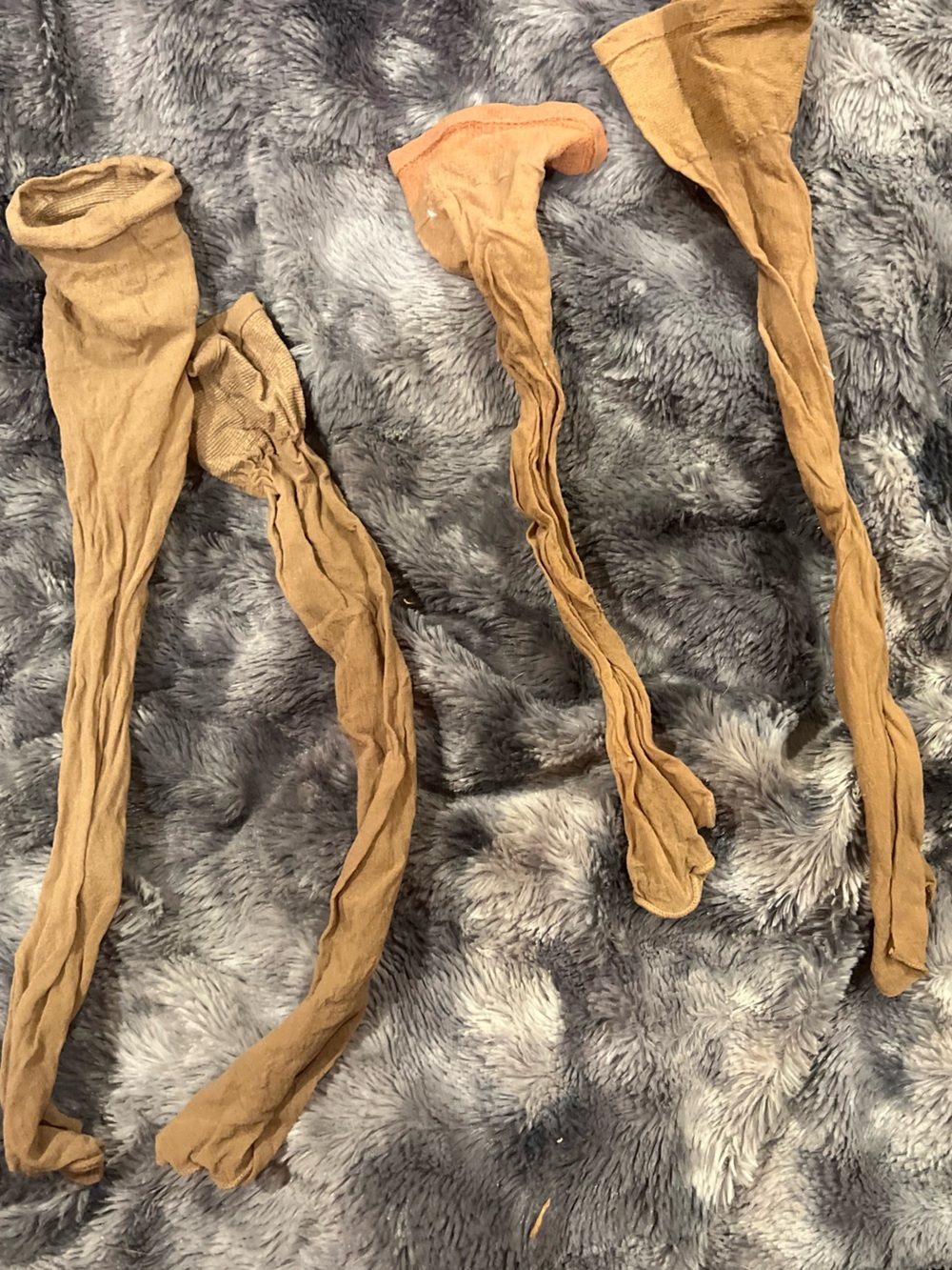 Women’s Sheer Crew Dress Socks in Tan - Lightweight Comfort
